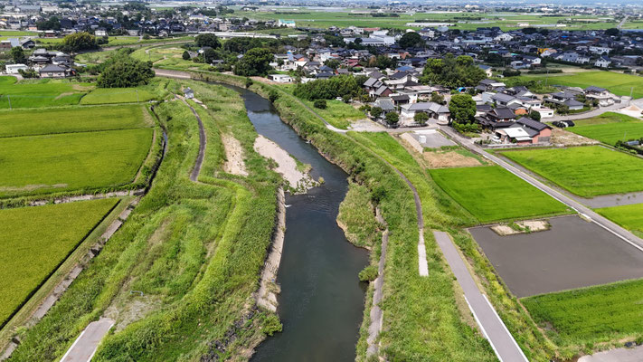 【着手前】上流側より下流側を望む