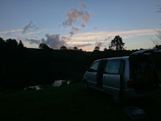 Abendstimmung am Lake Karapiro