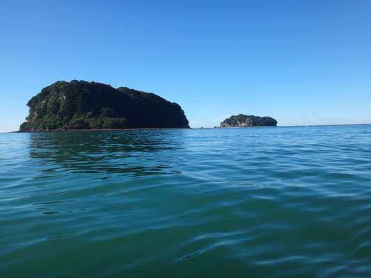 Ziel im Blick... Clark und Donut Island