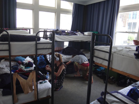 Hostelleben im Room 304 im Nomads