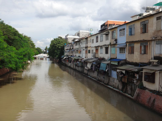 Ein Kanal im Bangkok