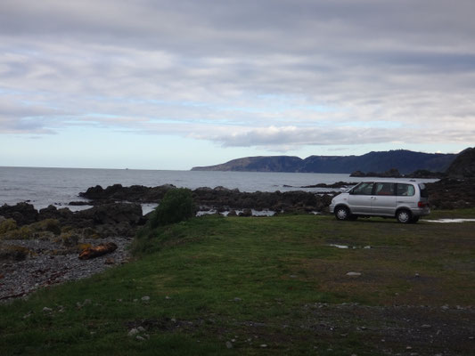 Campingplatz Paia Point direkt am Meer