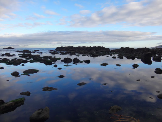 Einsetzende Dämmerung am Paia Point