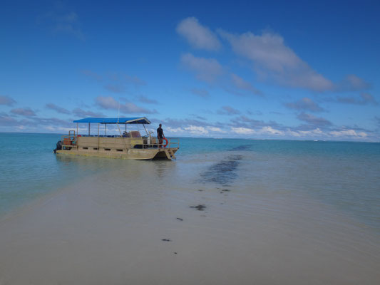 Vor Anker vor Honey Moon Island