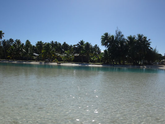 Blick zurück zum Ootu Beach