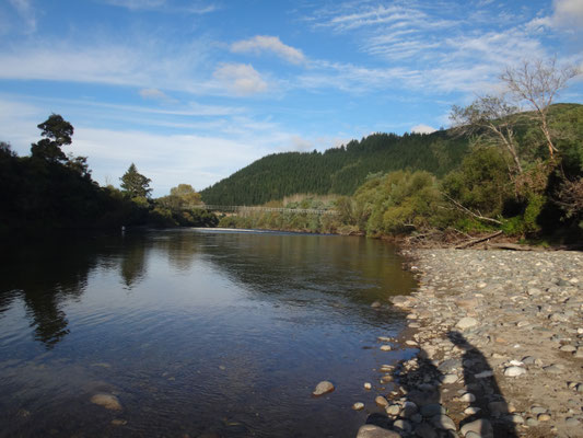 So freudnlich wie zu Beginn des Sommers: Der Motueka River