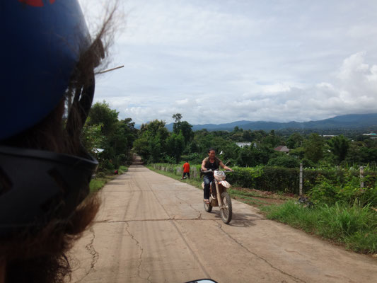 Der Weg nach Pai bei Tag