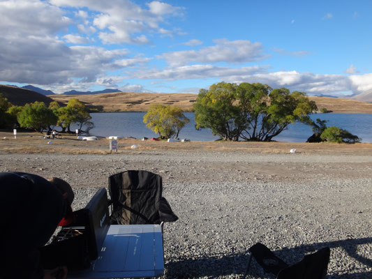 Campsite am Lake Mc Greggor