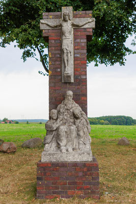 Steinkreuz Ludgeri-Rast. 1934. Gerleve