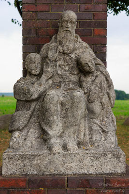 Steinkreuz Ludgeri-Rast. 1934. Gerleve