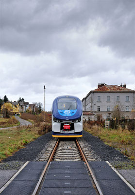 Ab dem Sommer 2014 soll dieser Zug dann auch auf Deutscher Seite durch das Sebnitztal gen Bad Schandau rollen, die Desiros der Städtebahn werden dann auf dem Teilstück Sebnitz-Bad Schandau schon wieder Geschichte sein... 03.11.2013