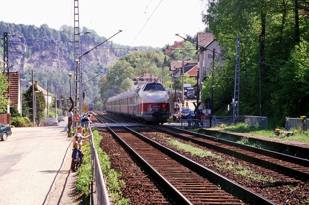 VT 18.16 Dresden-Bad Schandau. Dresdner Dampfloktreffen 1996, Foto: Jürgen Vogel