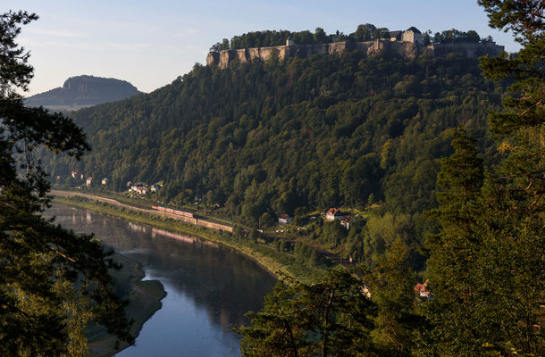 Festungsblick mit S-Bahn Zugabe. 15.09.2019
