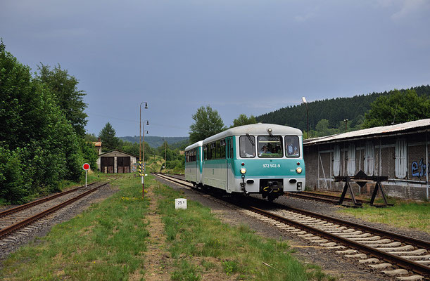 Letztmalig ging es mit dem Ferkel von Dolni Poustévna nach Sebnitz.