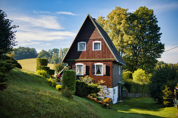 Kleines Häuschen in Lobendava.