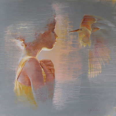 Personnages - Diane Garcès de Marcilla, artiste peintre contemporaine et  figurative