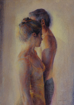 Harmonie - 92x65 cm - Acrylique sur toile