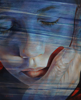 Apaisement - 100x81 cm - Acrylique sur toile