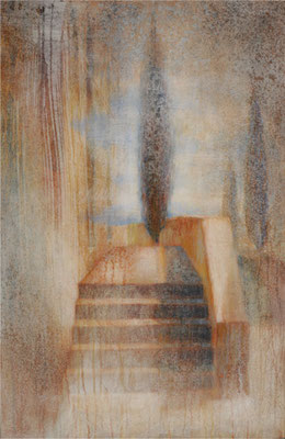 Souvenir - 92x60 cm - Acrylique sur toile