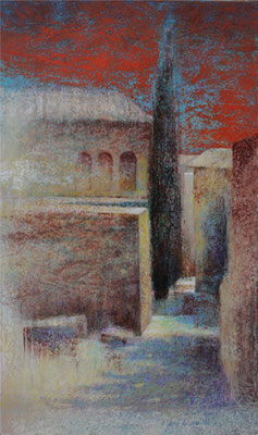 Provence - 46x27 cm - Acrylique sur toile