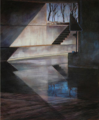 Le passage - 61x50 cm - Acrylique sur toile
