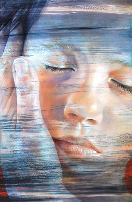 Songe - 100x65 cm - Acrylique sur toile
