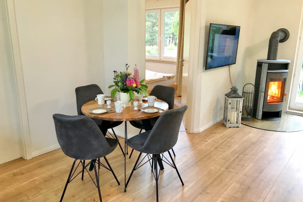 Ferienhaus Wiesenblick 6 in Pruchten - erholsamer Urlaub am Bodden für 4 Personen