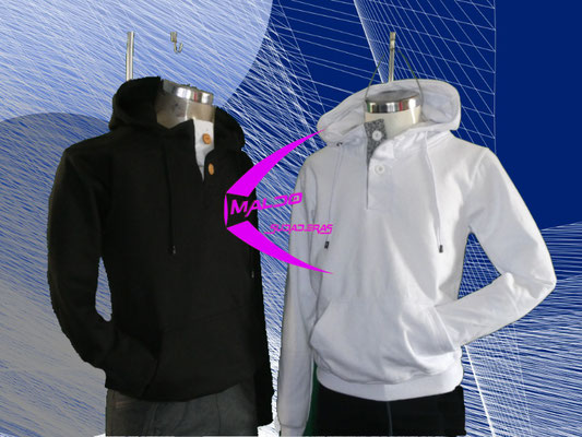 Sudaderas con botones