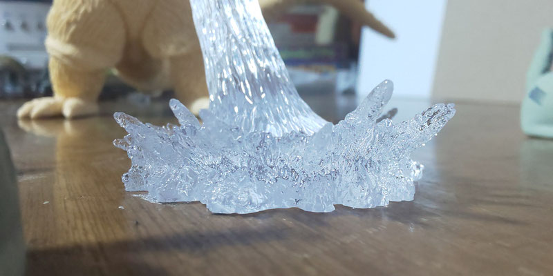 Clear explosion effect