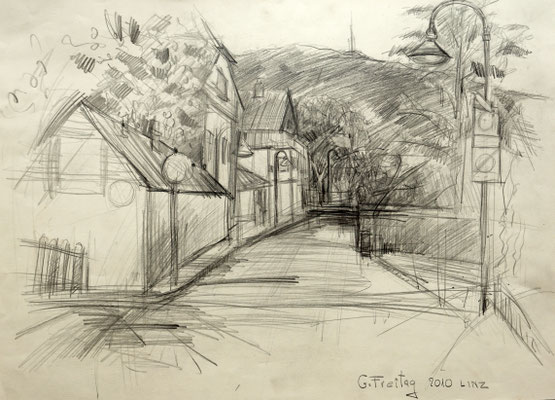 Gazmend Freitag: Ottensheimerstrasse in Urfahr! © die KUNSTSAMMLUNG des Landes Oberösterreich