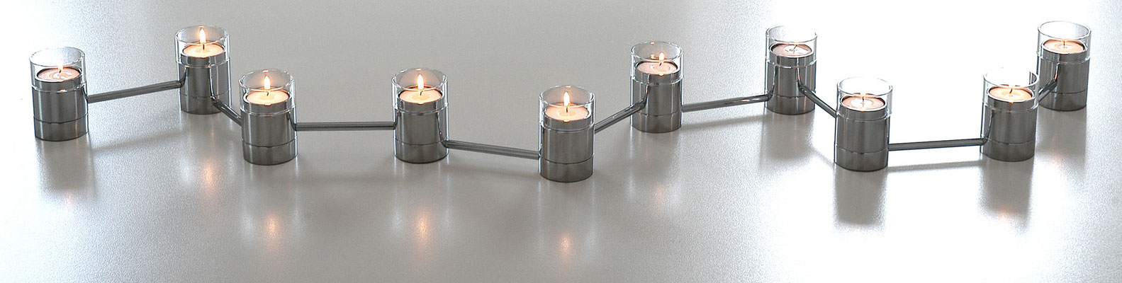 Design Kerzenleuchter "LIGHT BY LIGHT" für Philippi