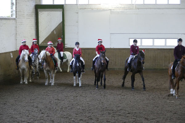 Weihnachten im Reitstall, Musikreiten 2014