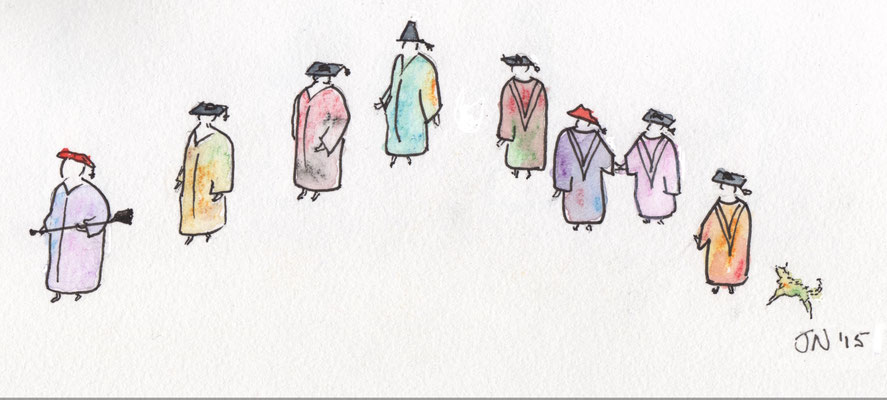 Academic Procession Feb 15 2015