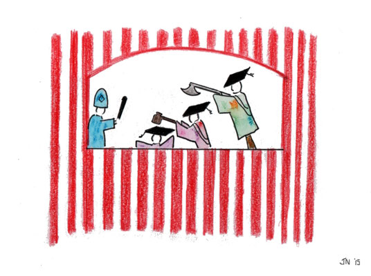 Punch and Judy on Campus March 20 2015