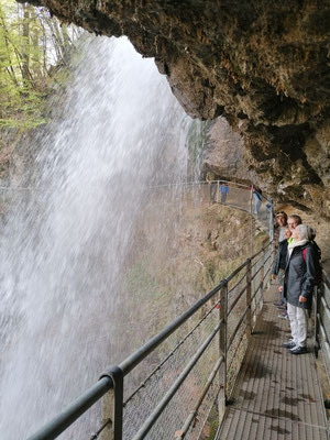 Griesbacher Wasserfälle, sich spüren