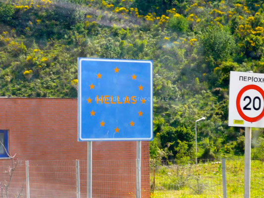 Et nous voici en Grèce.