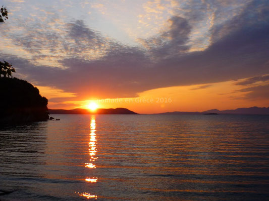 Coucher de soleil sur Vonitsa