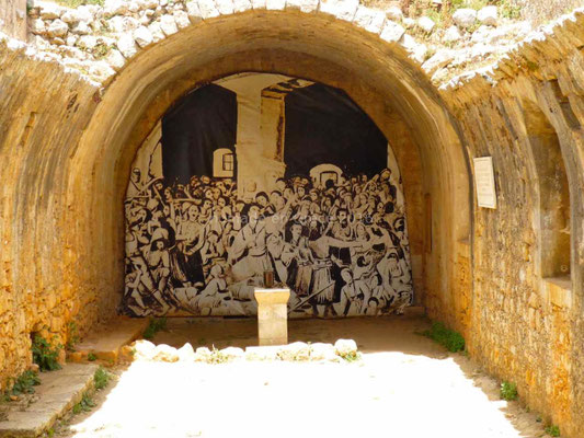 Monastère d'Arkadi, la poudrière