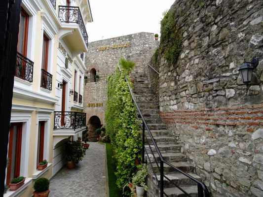 Dans la citadelle d'Elbasan