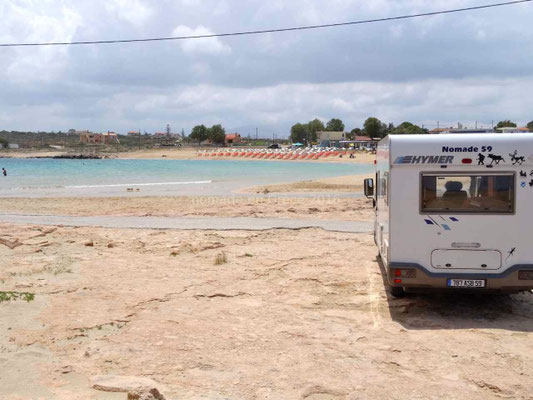 Stavros, plage où a été tourné le film Zorba le Grec
