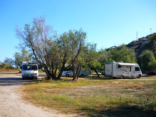 Bivouac plage de Démitrios, près de Gythio