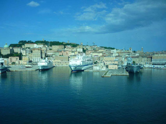 Arrivée à Ancône