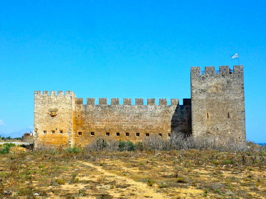 Le château de Fragkokastello.
