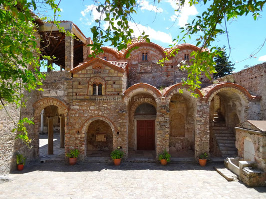 Mystras - La cathédrale Agios Dimitrios