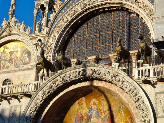 Détail de la basilique Saint-Marc