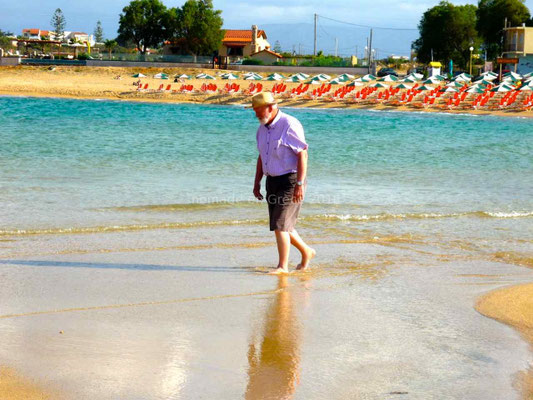 Promenade sur la plage