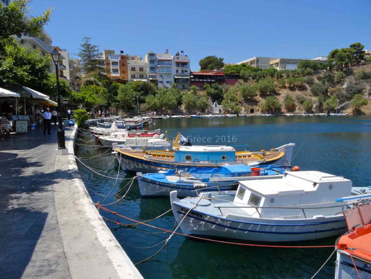 Agios Nikolaos, le lac intérieur