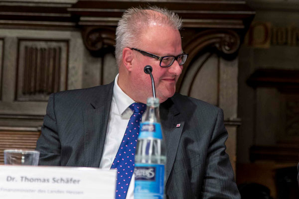 Dr. Thomas Schäfer, Finanzminister des Landes Hessen