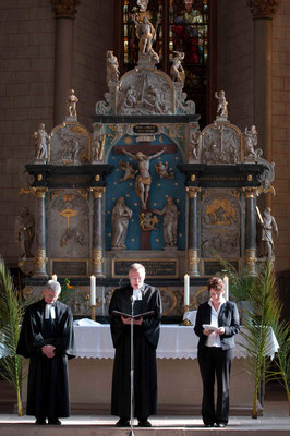 Liturgie: Pfr. Uli Biskamp, Dekan Burkhard zur Nieden, Dr. Gütter