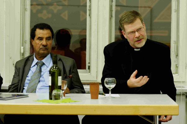 Diskussion Dr. Agedew Redie, Äthiopien und Rev. Dr. John Gibaut, Kanada